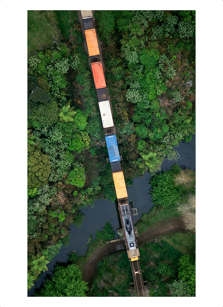 Nude and train