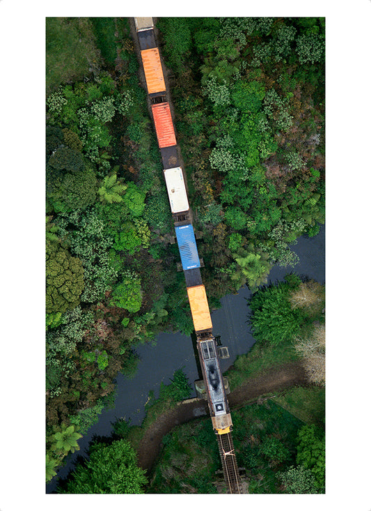 Nude and train