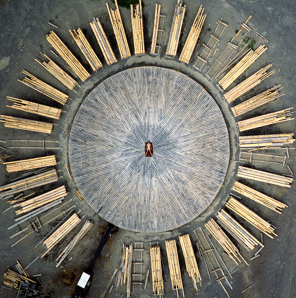 Timber yard nude